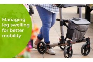 blog header, with woman pushing a walking aid