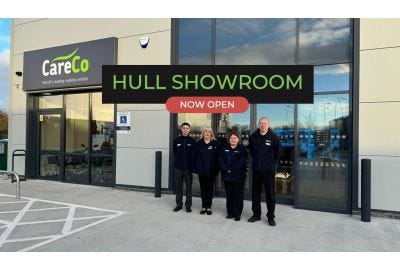 CareCo Hull mobility showroom opening day