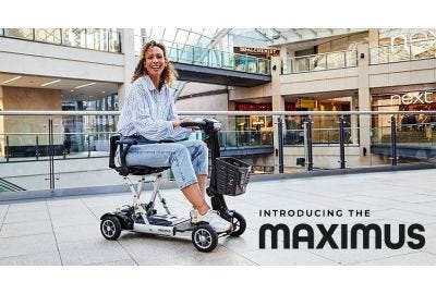 Introducing the Maximus Folding Mobility Scooter