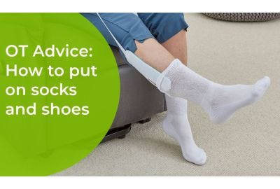 Dressing Aids: How to Put on Socks and Shoes Independently