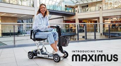 Introducing the Maximus Folding Mobility Scooter