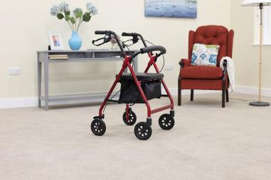 Glider rollator