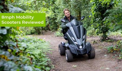 best 8mph mobility scooters with long range