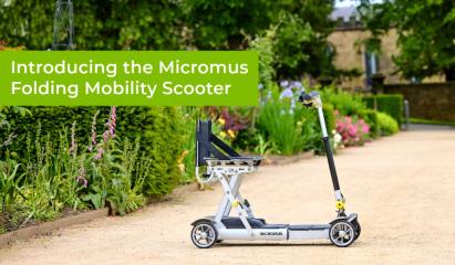 Micromus scooter on a driveway 