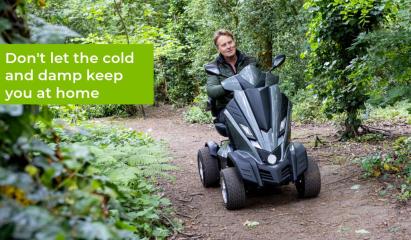 Winter mobility scooter