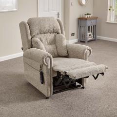 Dorchester Lateral Mocha riser recliner