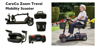 CareCo Zoom Travel Mobility Scooter