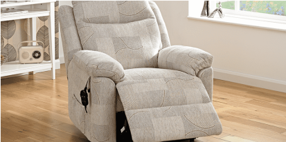 fabric riser recliner chair