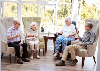 care home living room chairs