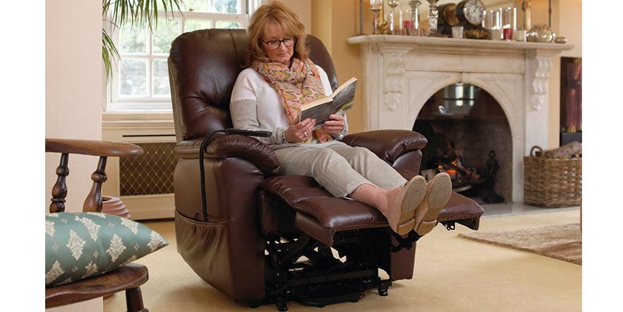 leather recliner chair