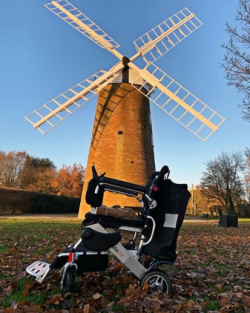 Johanna Sangster visits a windmill