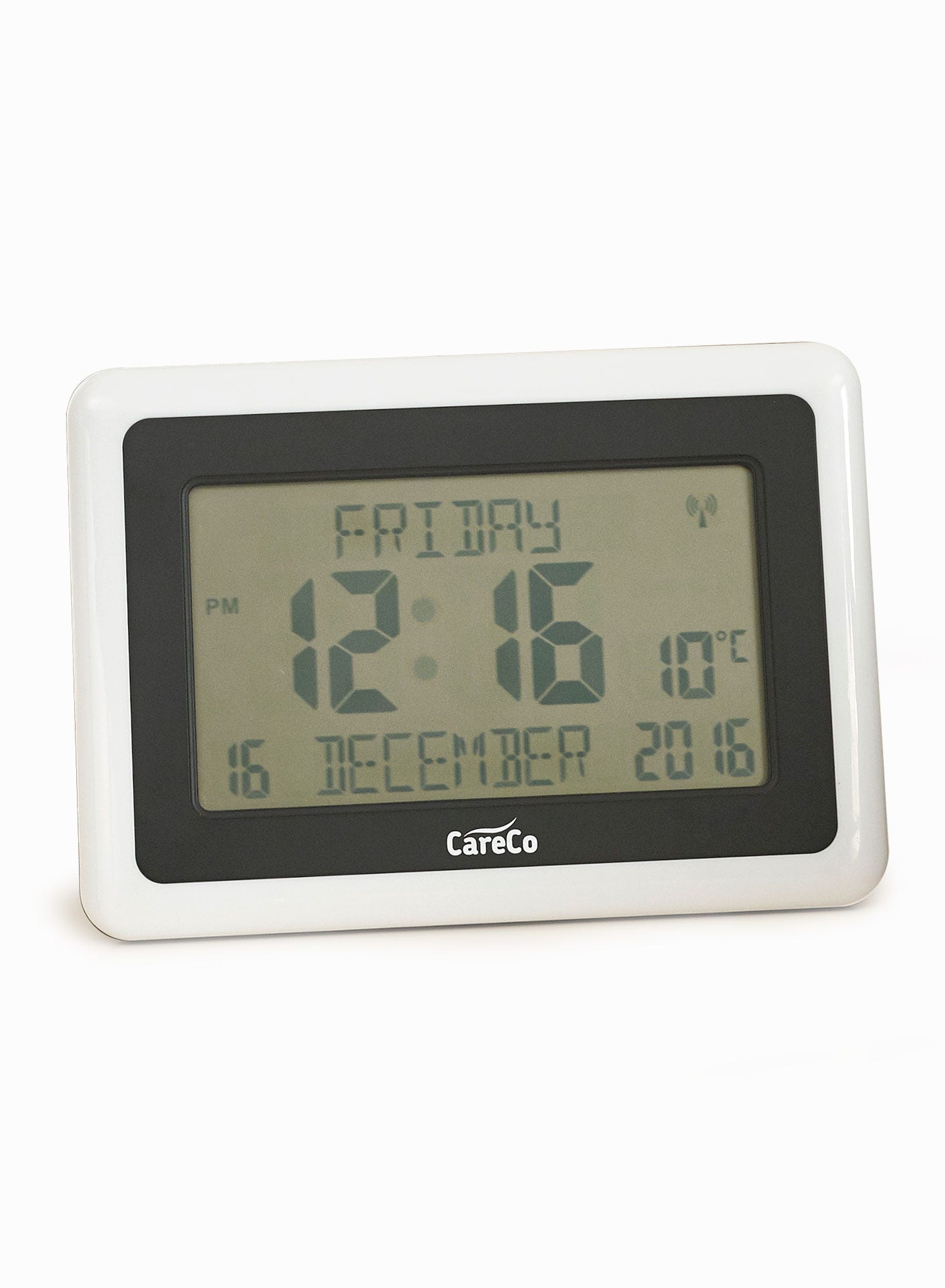 Clear Display LCD Clock