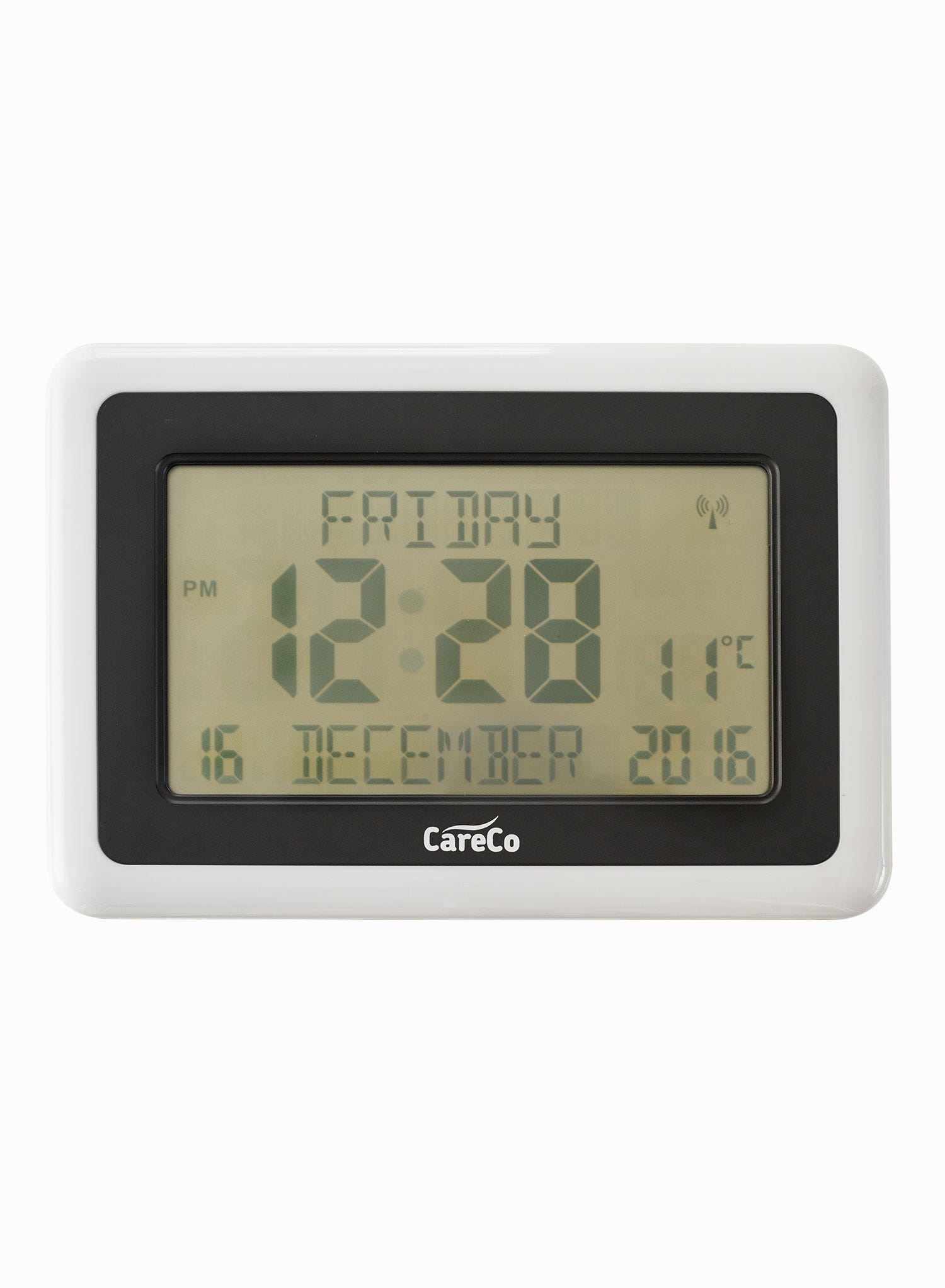 Clear Display LCD Clock