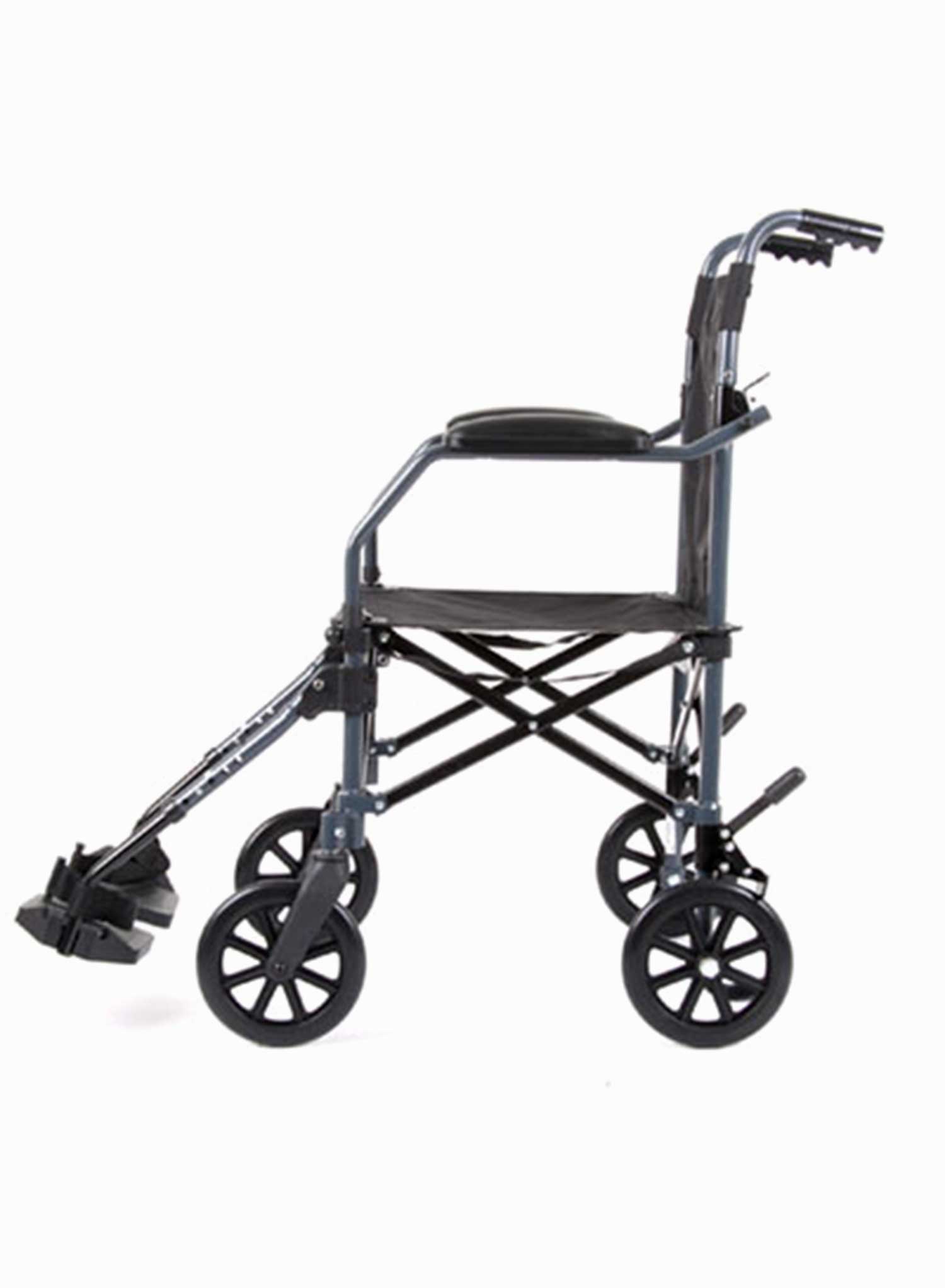 CareCo Fold and Go Wheelchair with Carry Bag