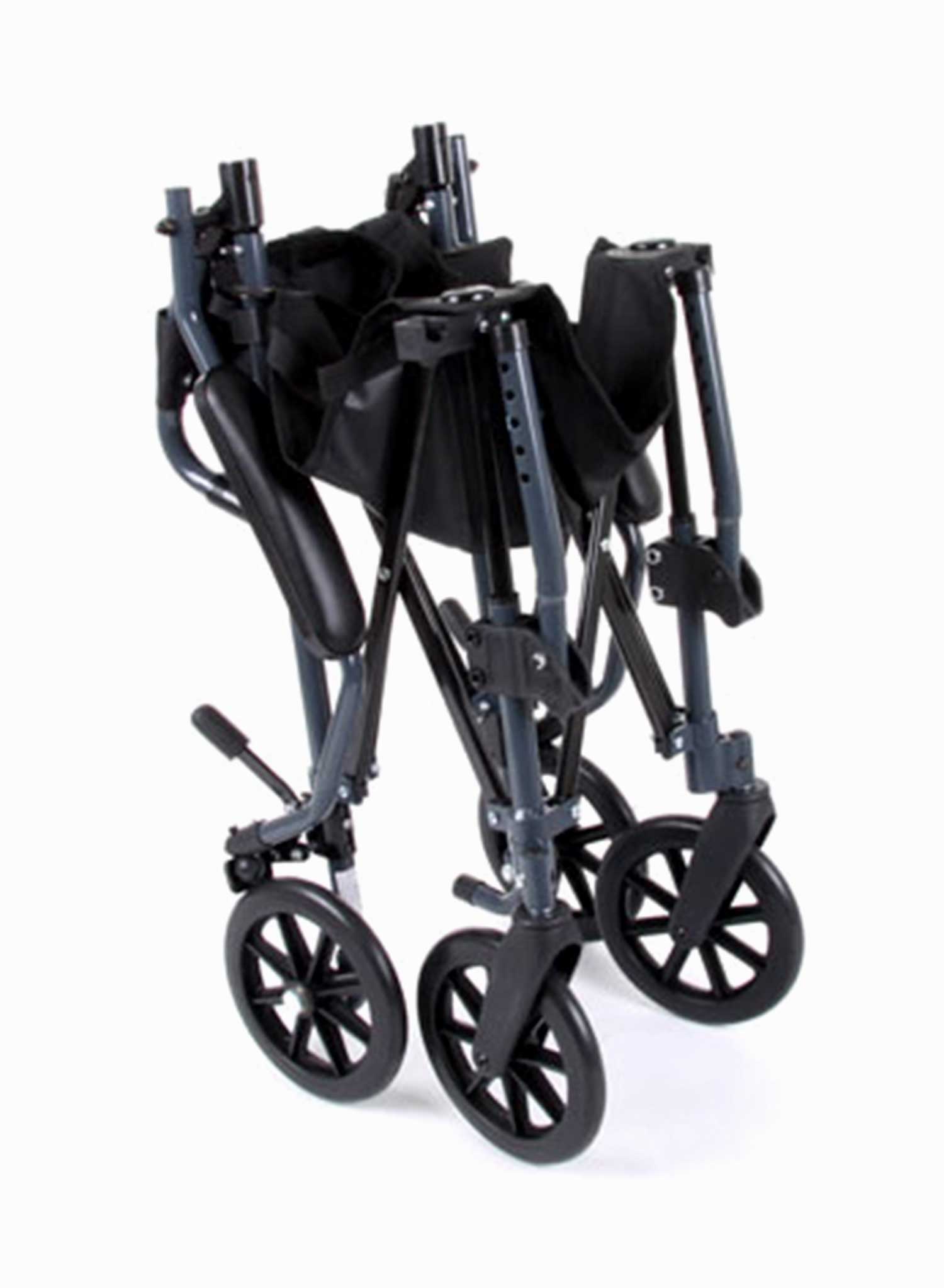 CareCo Fold and Go Wheelchair with Carry Bag