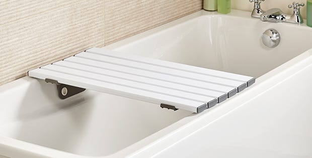 Bath Board positioned on bath 