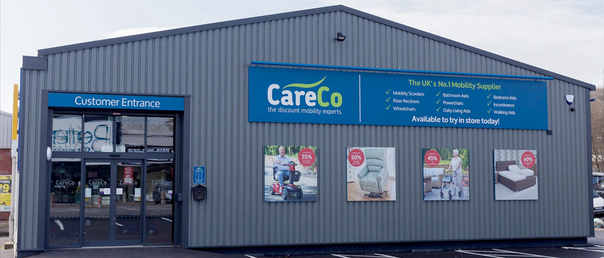 Cardiff Mobility Shop - CareCo Mobility Showroom in Glamorgan