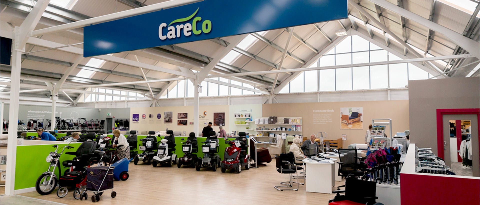 Eastbourne Mobility Shop - CareCo Mobility Showroom in East Sussex