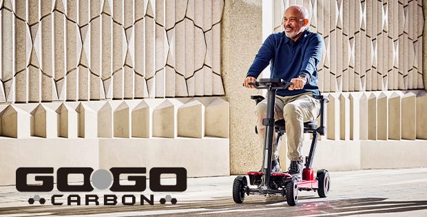 Pride GoGo Carbon Folding Scooter