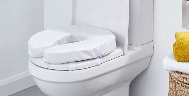 Riviera Padded Toilet Seat