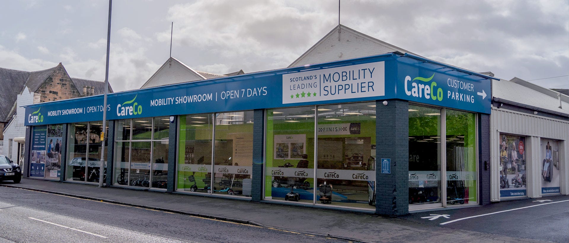 Glasgow Mobility Shop - CareCo Mobility Showroom in Scotland