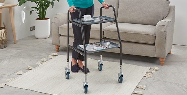 Malmo Height Adjustable Trolley