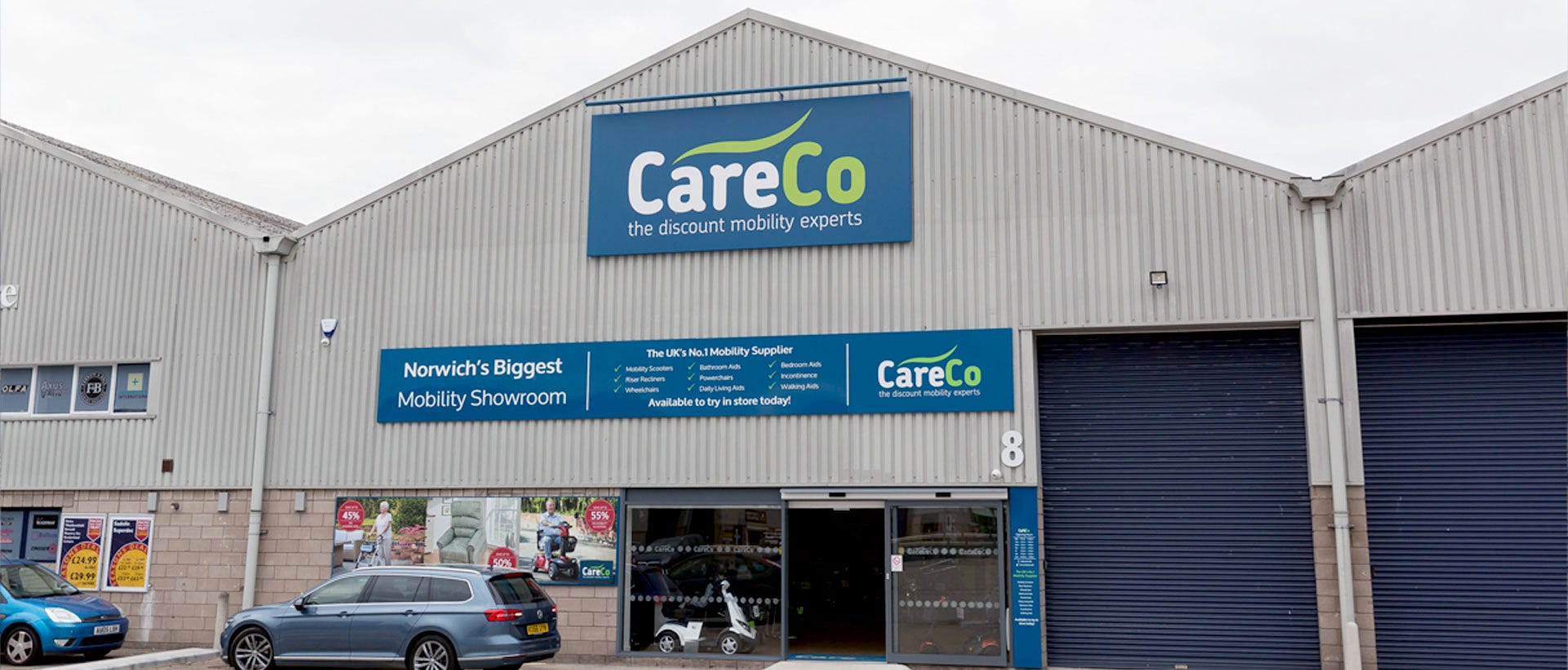 Norwich Mobility Shop - CareCo Mobility Showroom in Norfolk