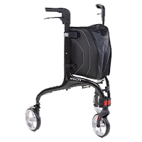 Blue walking aid representing new stock items