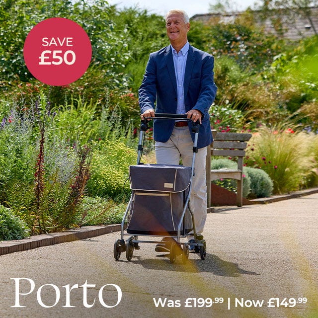 Slate Porto Shopping Trolley