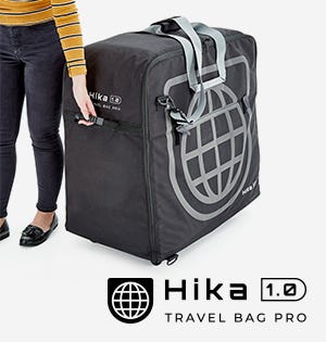  Hika 1.0 Travel Bag Pro being pulled