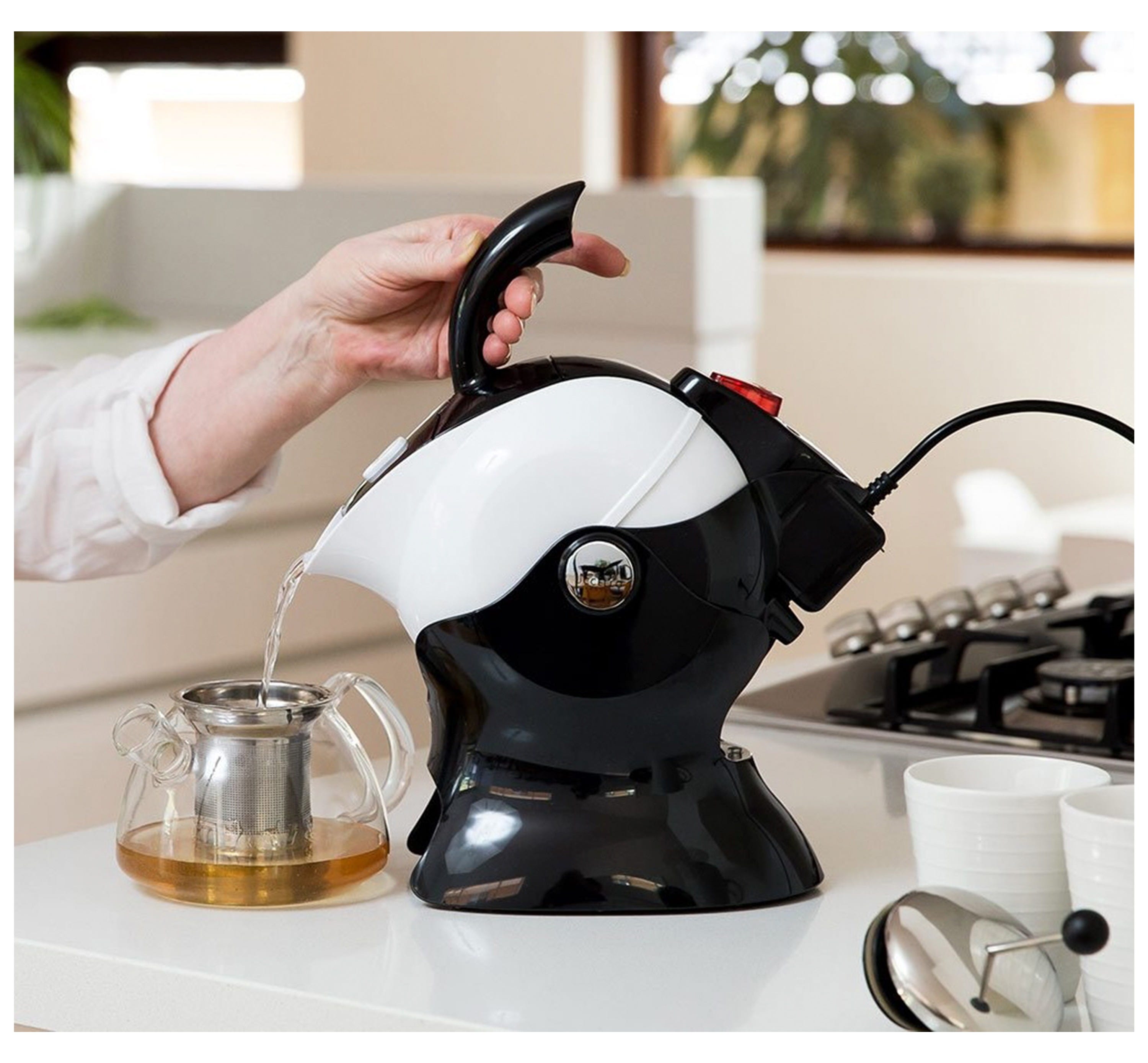 Somebody using the kettle