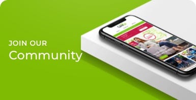 Graphic for Join Our Community 