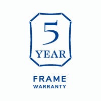5 year frame warranty