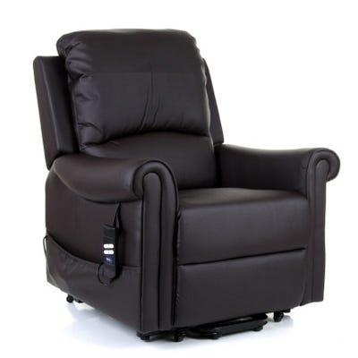 faux pu leather riser recliner