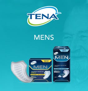 Tena for men banner