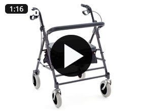 Heavy Duty Zimmer Frame with Wheels