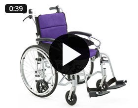 Wheelchair - 2in1 Self-Propelled Wheelchair