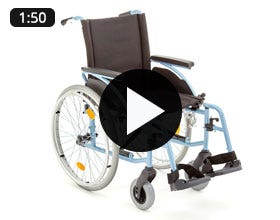 Tuni Vision Self Propelled Wheelchair