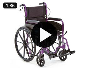 Aluminium Self-Propelled Wheelchair